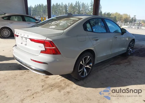 2024 Volvo S60 B5 Core Dark Theme from USA, damaged, VIN 7JRL12FK2RG318951